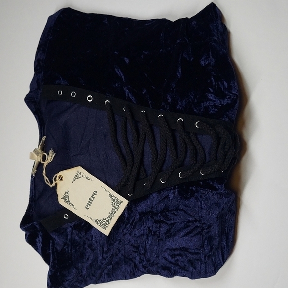 Entro Violet Blue Top Size M - Picture 10 of 10